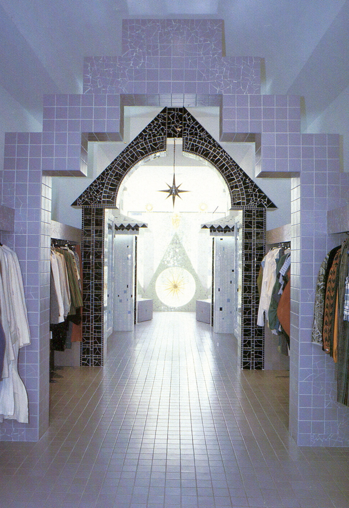 Upper-floor interior of Susanne’s West Broadway store. New York City, 1985